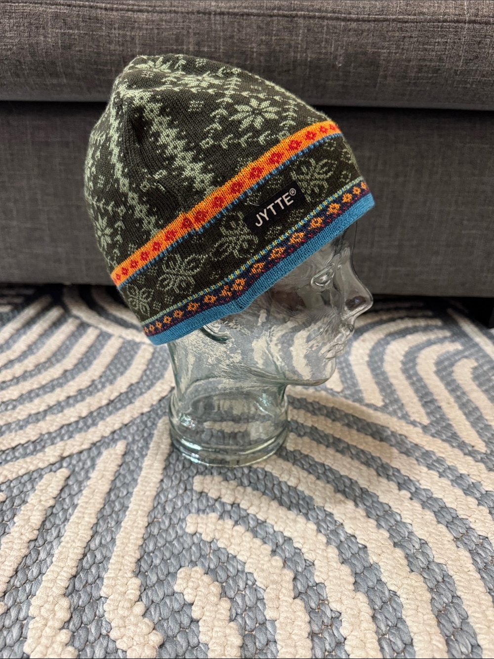JYTTE 100% Merino Wool Nordic Beanie Made in USA Like New